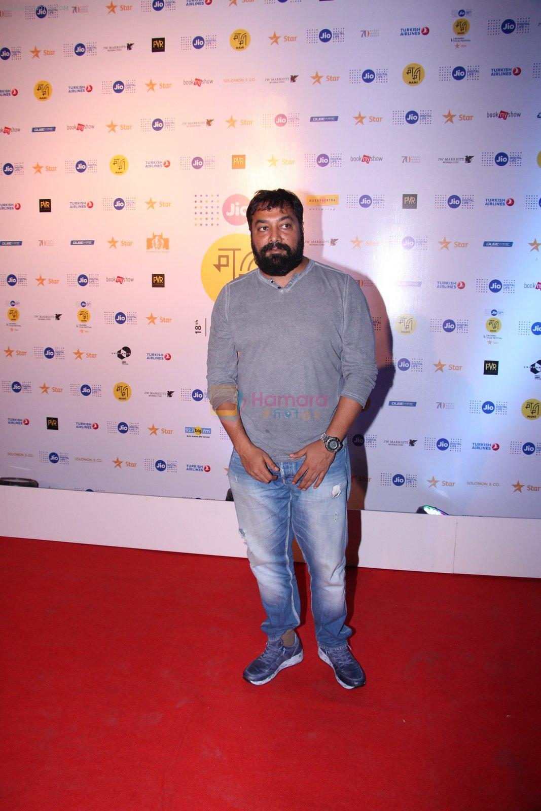Anurag Kashyap at closing ceremony of MAMI Film Festival 2016 on 27th Oct 2016