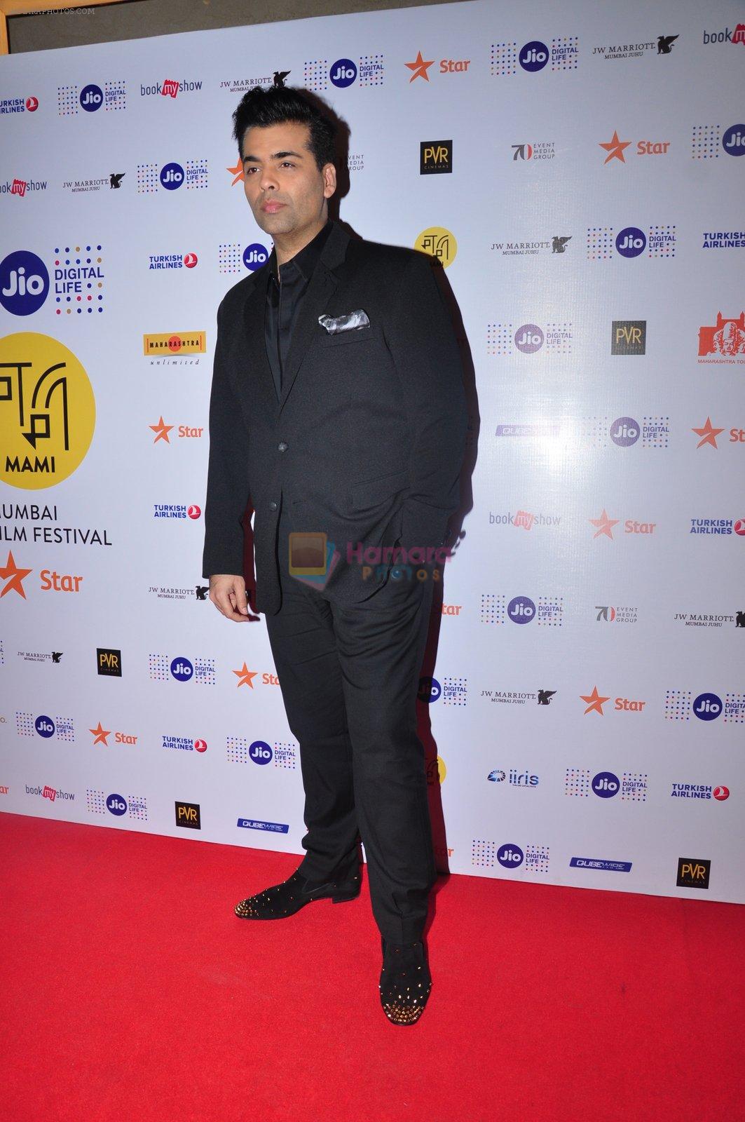 Karan Johar grace a discussion at the MAMI 18th Mumbai Film Festival 2016 on 27th Oct 2016
