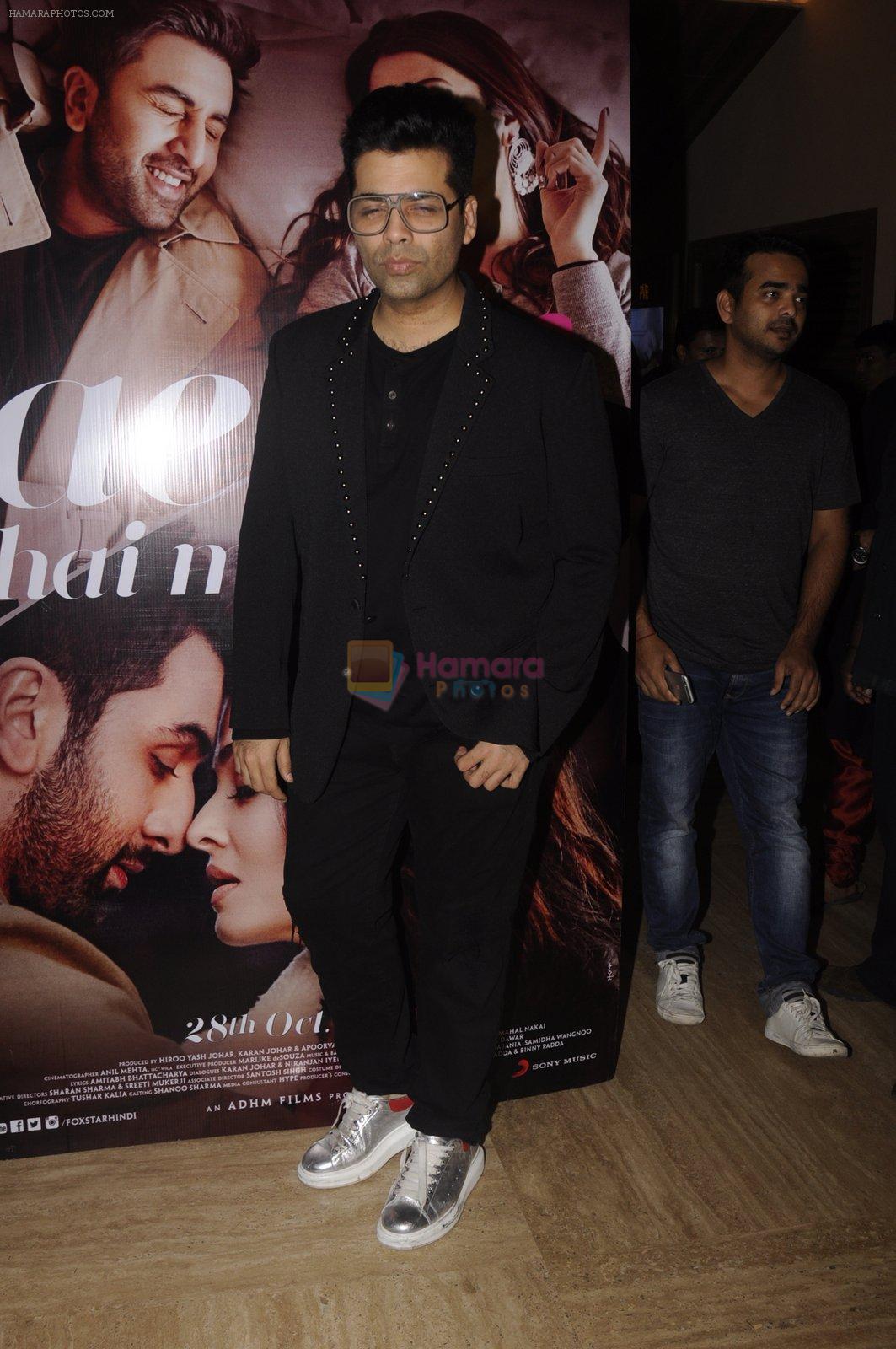 Karan Johar interacts with fans  in PVR on 31st Oct 2016