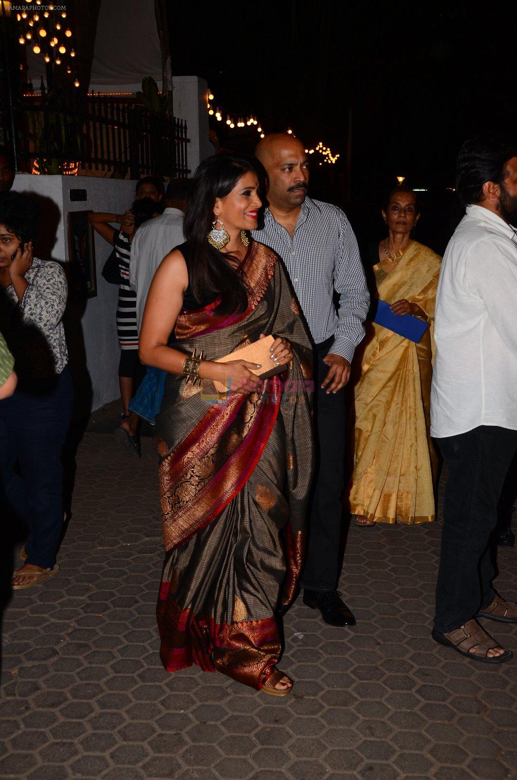Sonali Kulkarni at Prithvi festival opening in Mumbai on 3rd Nov 2016