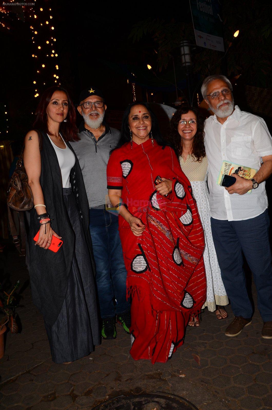 Ila Arun, Ishita Arun at Prithvi festival opening in Mumbai on 3rd Nov 2016