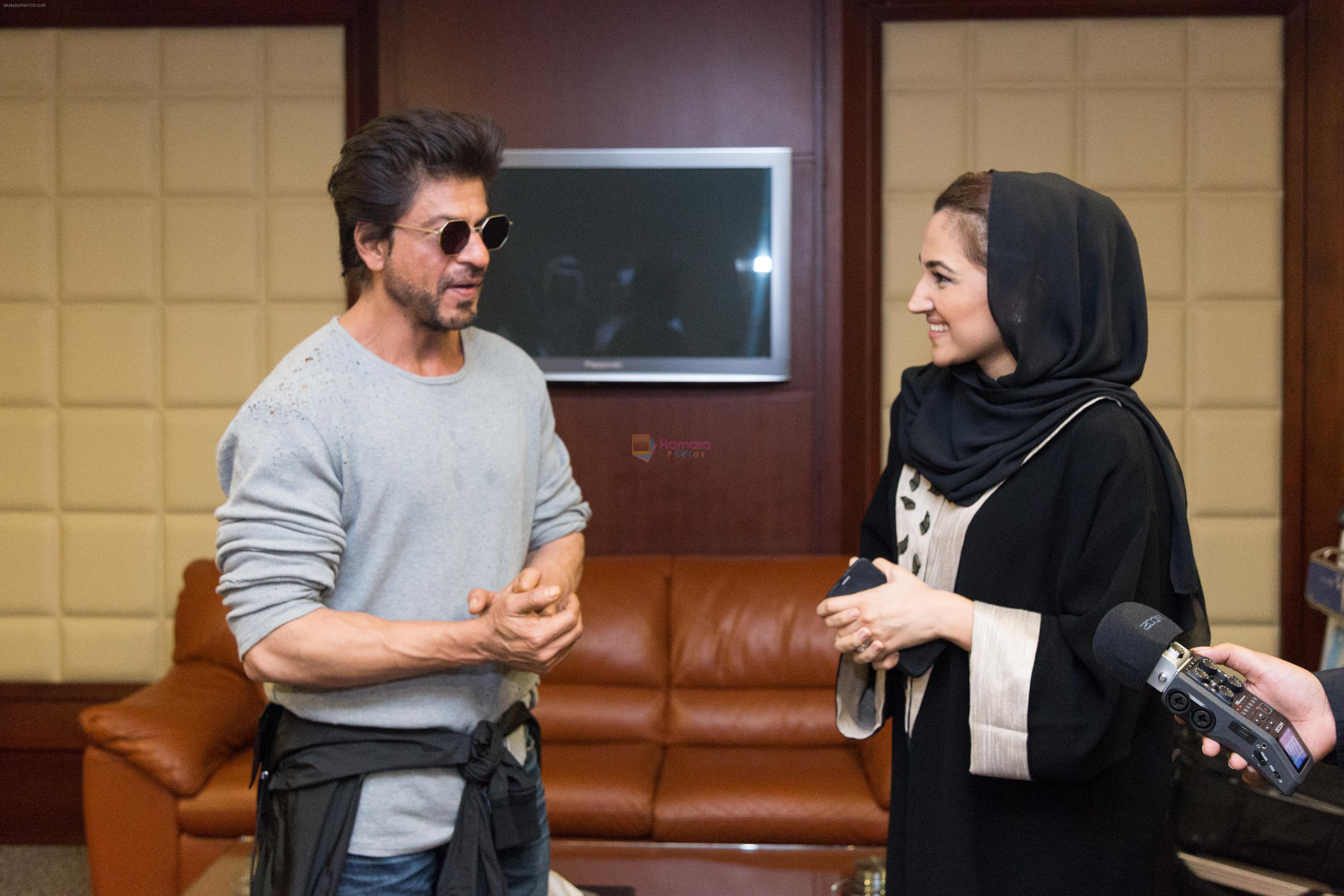 Shah Rukh Khan has landed in Dubai