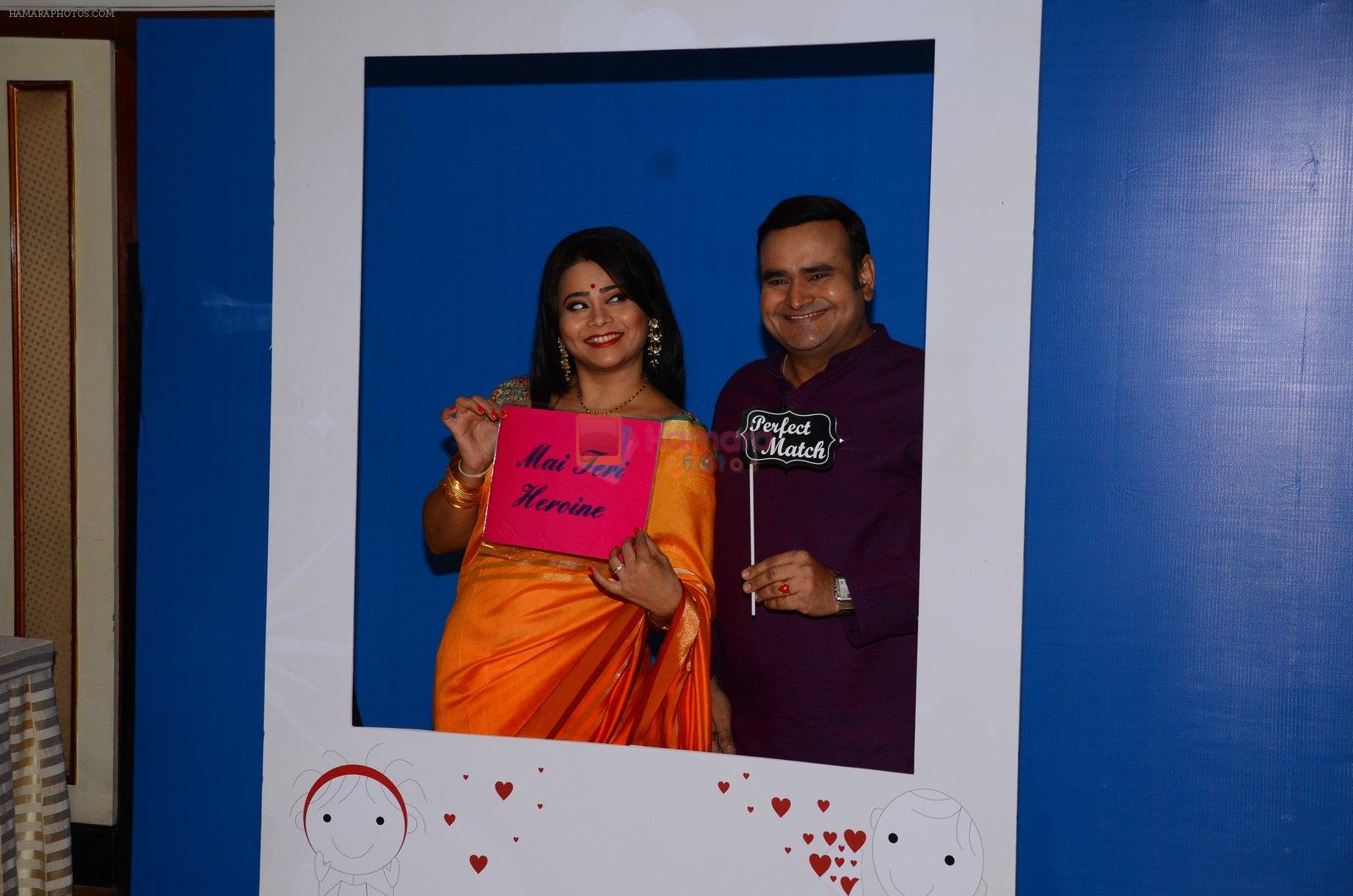 Satish Sharma and Pranauti Pradhan at Zee Tv launches Aji Sunte Ho in Mumbai on 8th Nov 2016