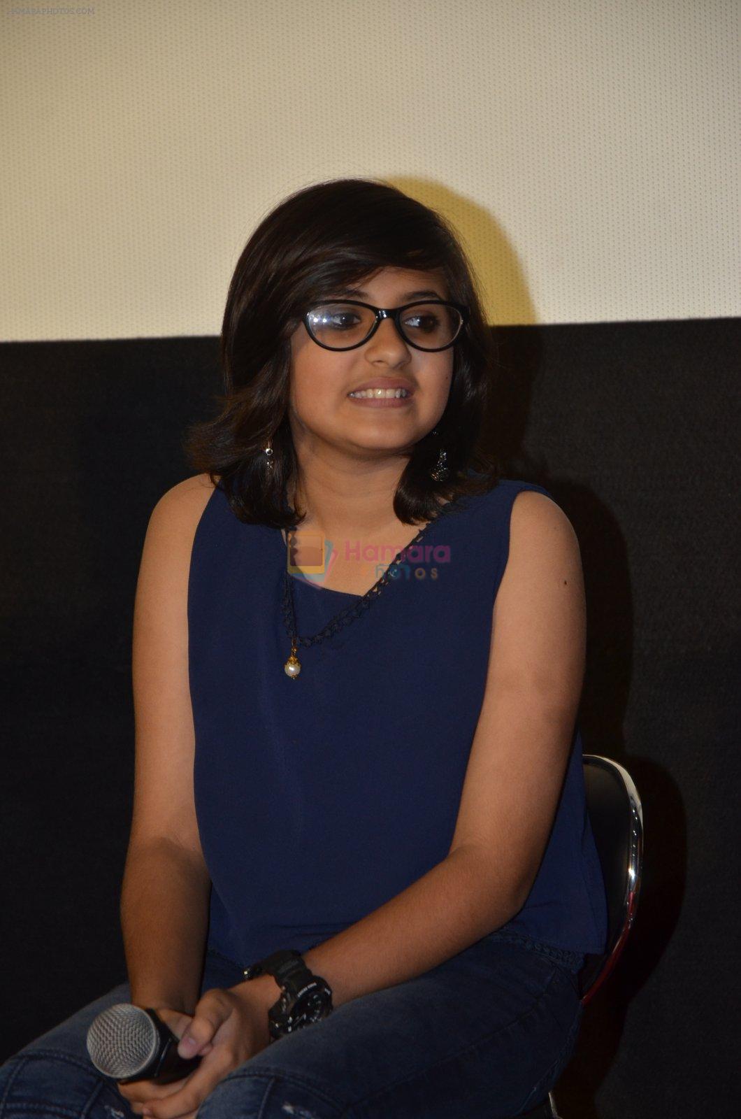 Suhani Bhatnagar at Dangal press meet in Mumbai on 12th Nov 2016