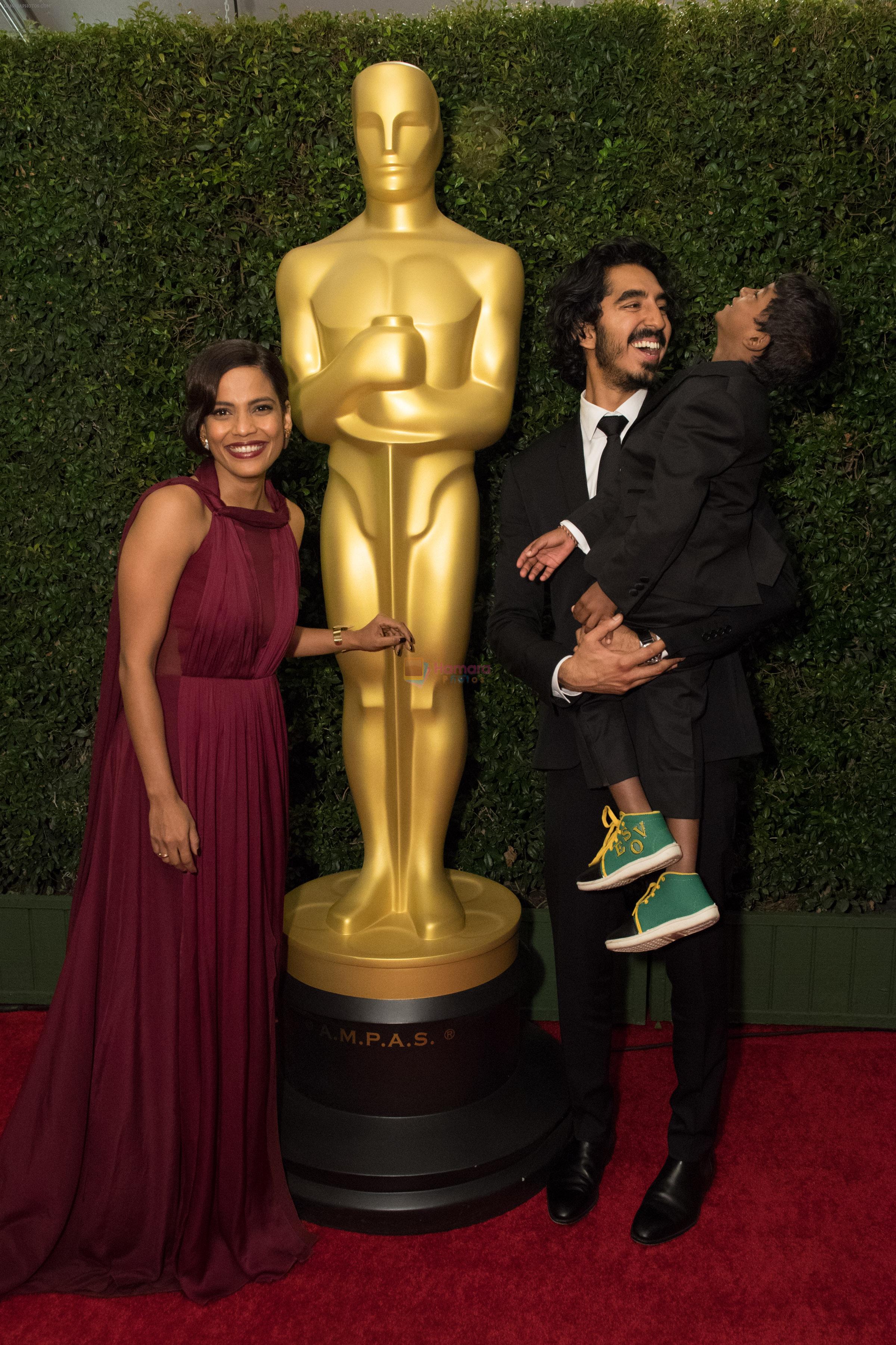 Priyanka Bose, Dev patel at Governor's Ball - The Oscars race begins!