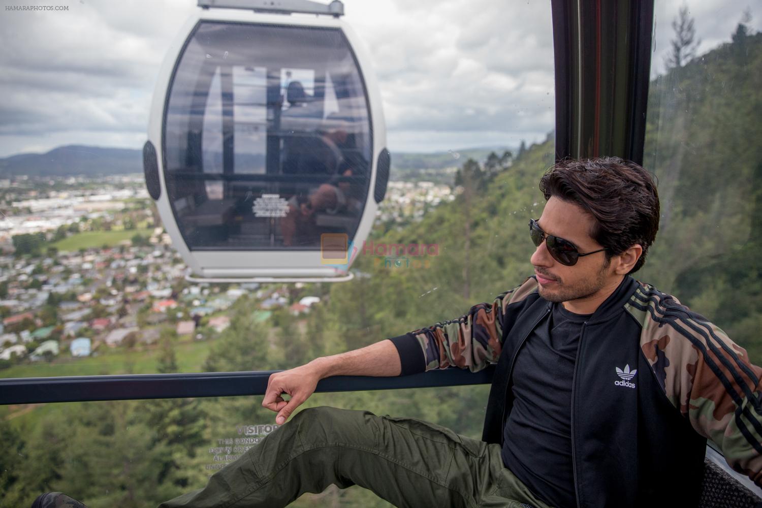 Sidharth Malhotra in Rotorua, New Zealand