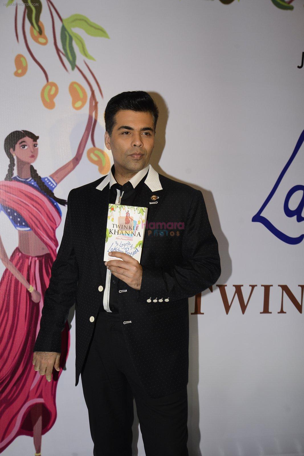 Karan Johar at Twinkle Khanna's book launch in J W Marriott, Mumbai on 15th Nov 2016