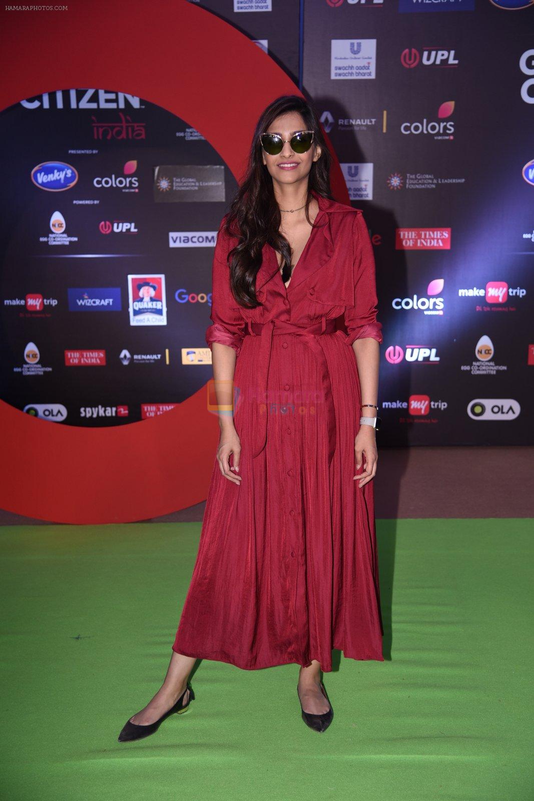 Sonam Kapoor at Global Citizen Festival India 2016 on 18th Nov 2016