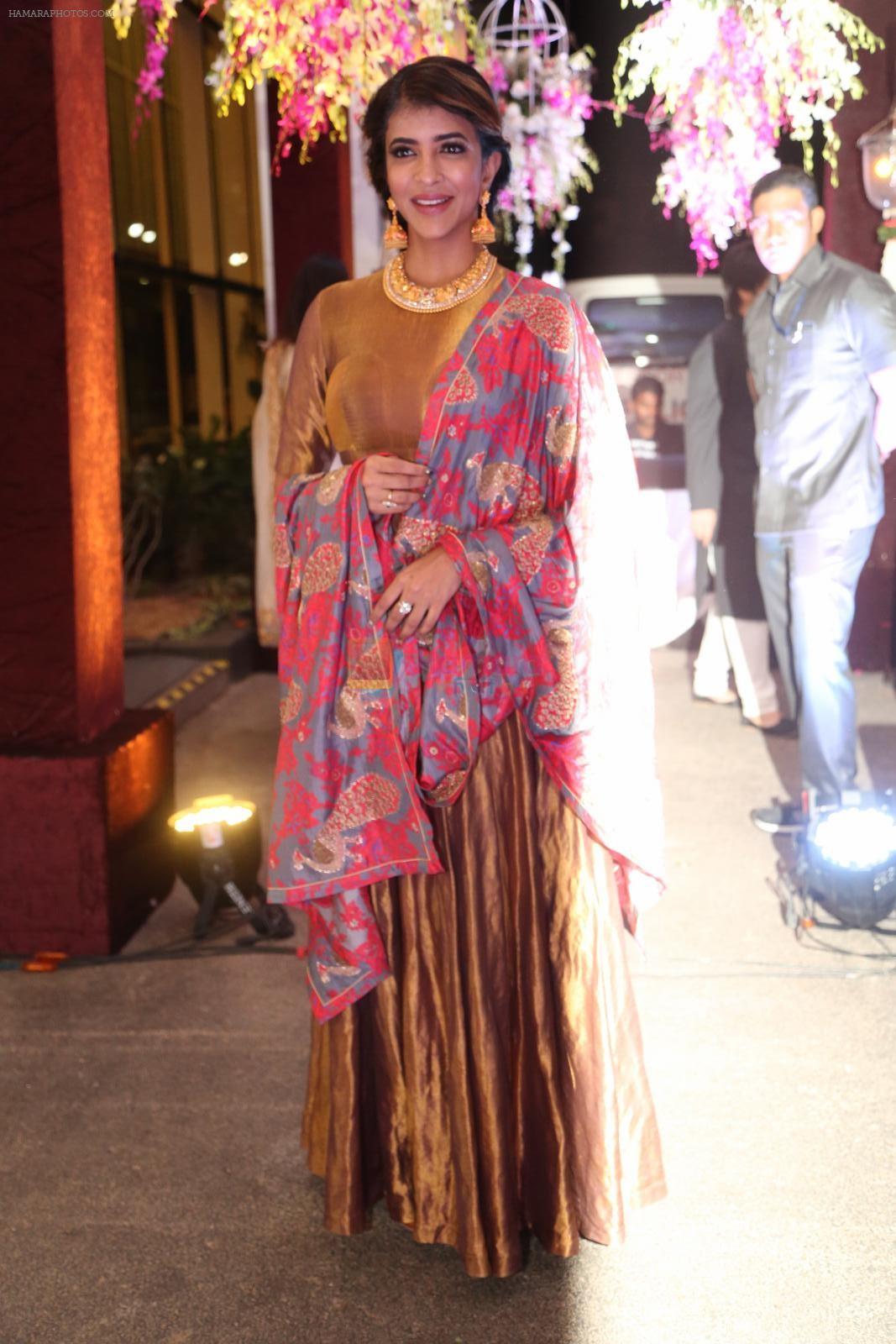 Lakshmi Manchu at anam mirza and akbar rasheed wedding reception on 18th Nov 2016