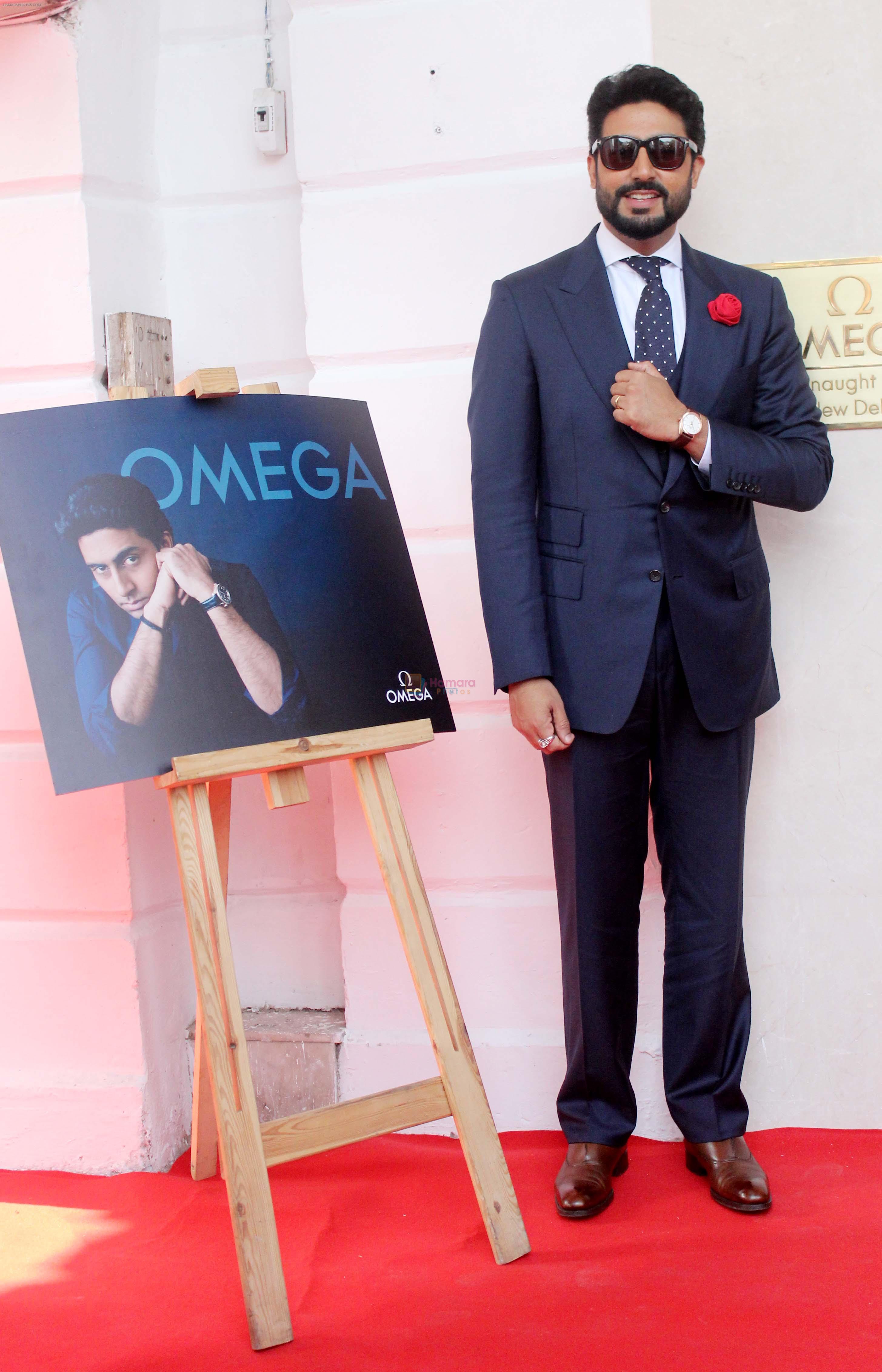 Abhishek Bachchan joins OMEGA in Delhi to celebrate the success of the World�s First Master Chronometer on 18th Nov 2016