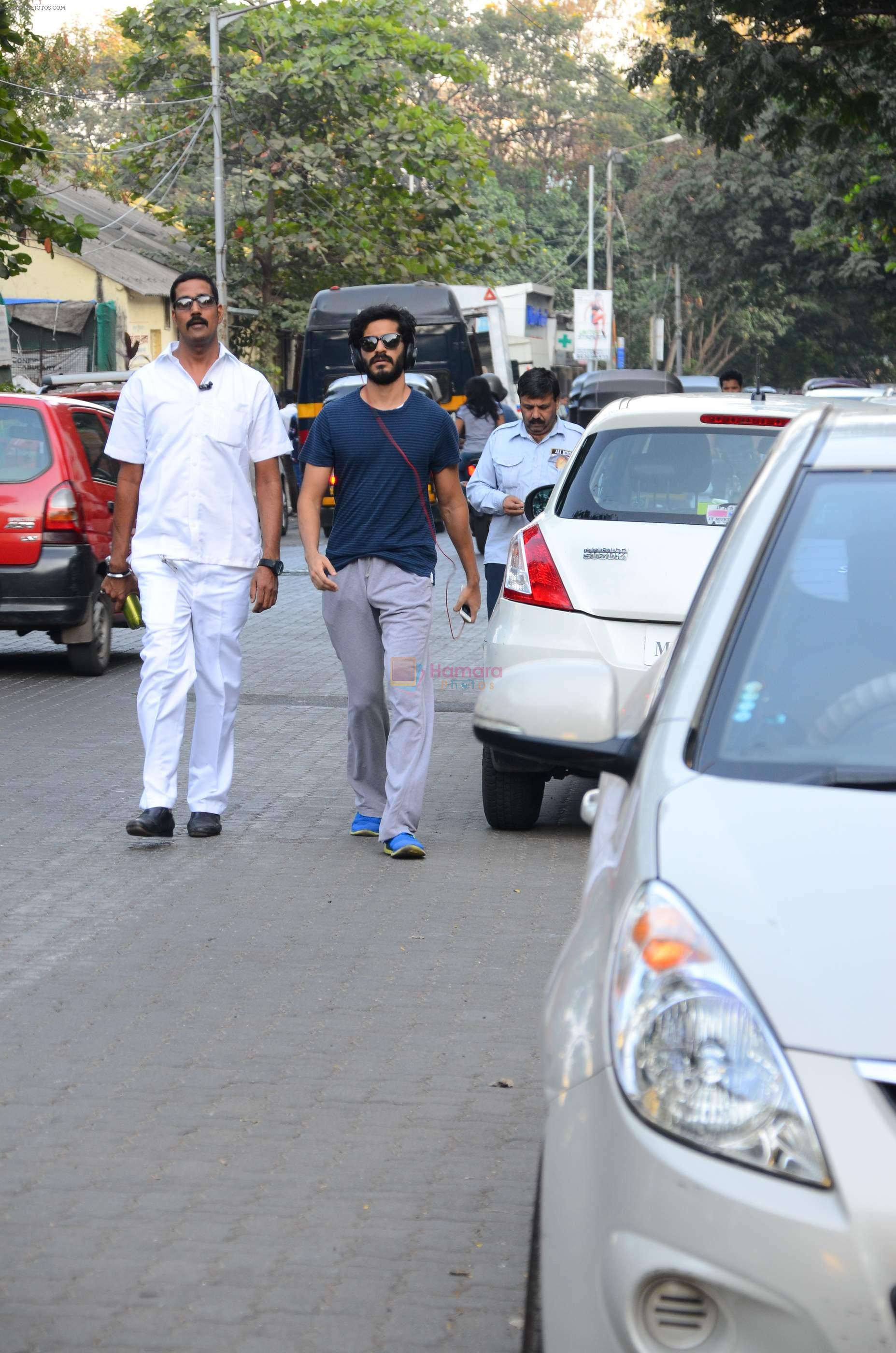 Harshvardhan Kapoor snapped taking a walk on 21st Nov 2016