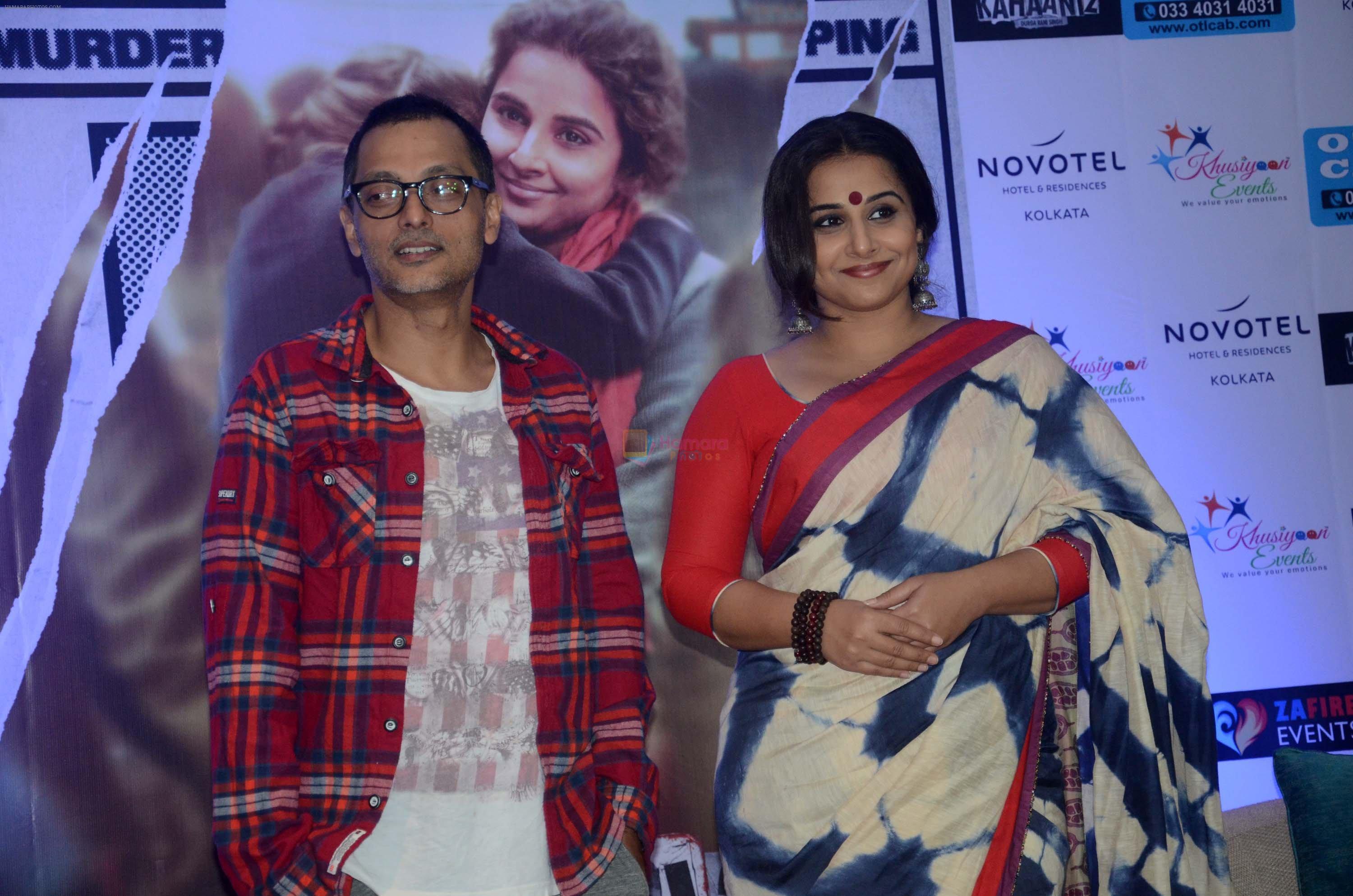 Vidya Balan, Sujoy Ghosh in Hyderabad for Kahaani 2 promotions on 23rd Nov 2016