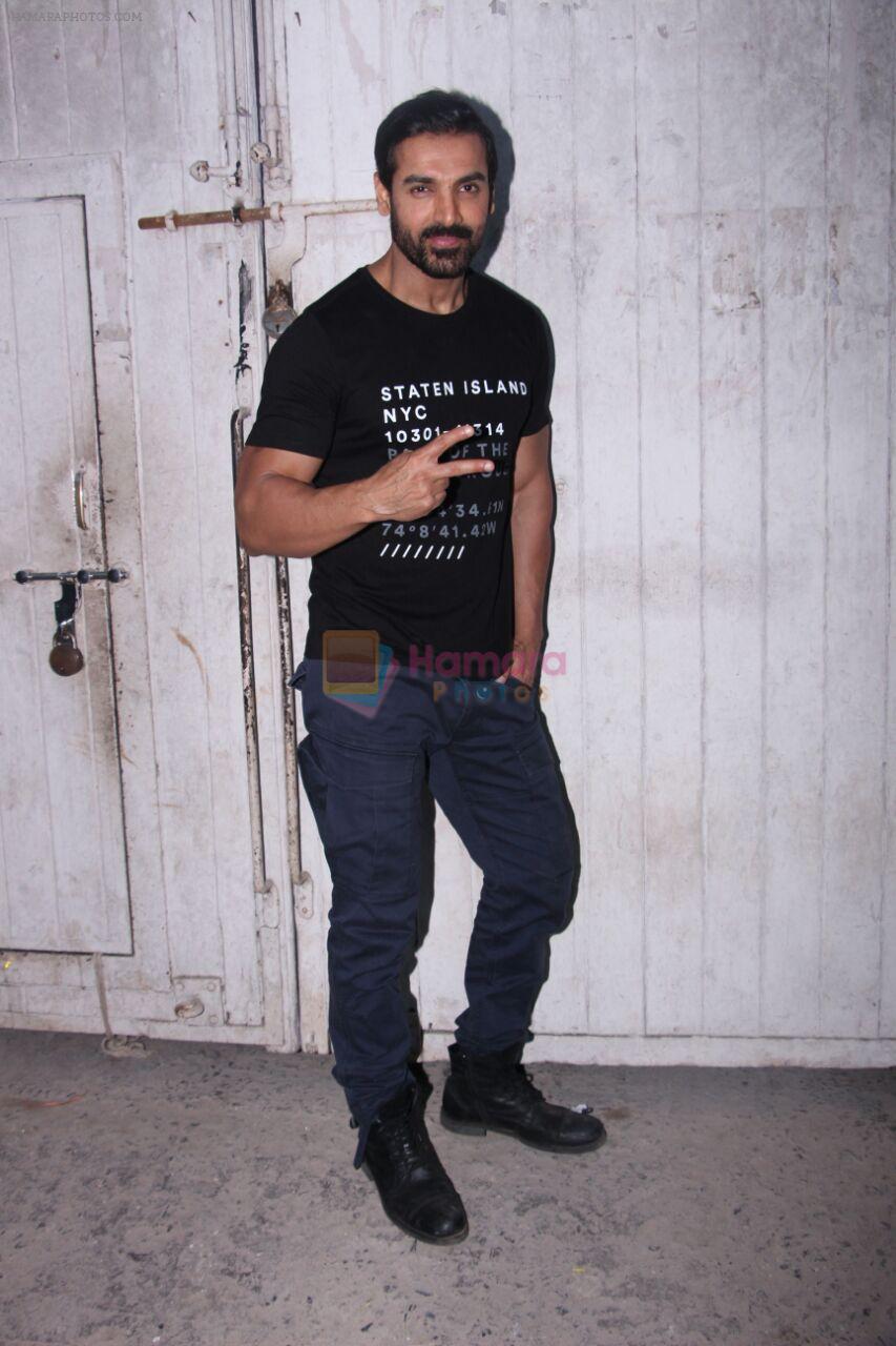 John Abraham at the promotions of Force 2 on 25th Nov 2016