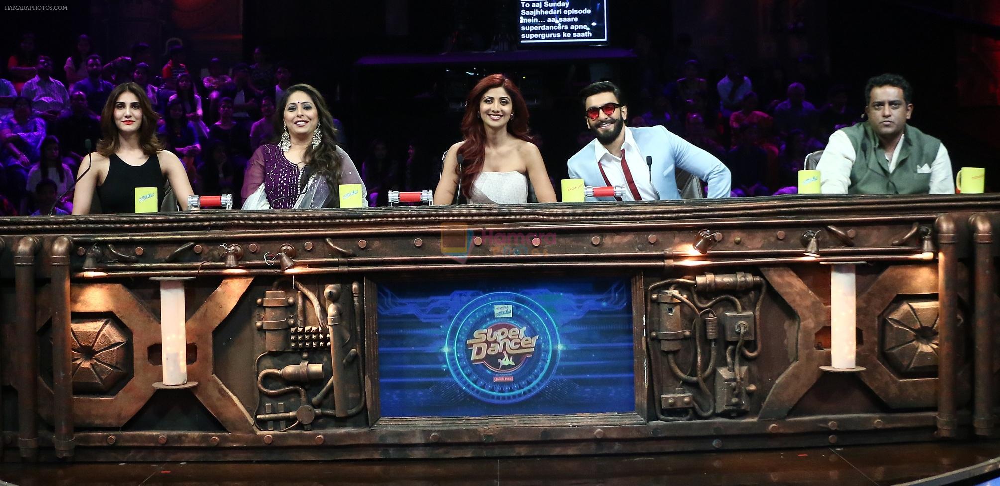 Vaani Kapoor on the sets of Super Dancer on 27th Nov 2016