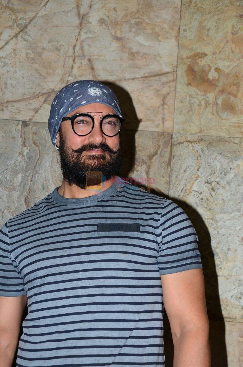Aamir Khan at Dangal promotions in Mumbai on 28th Nov 2016
