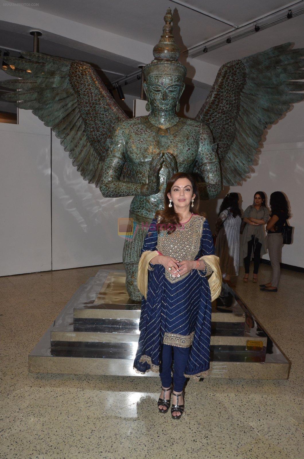 nita ambani at Satish Gupta's art exhibition by Gallery Art N Soul on 29th Nov 2016