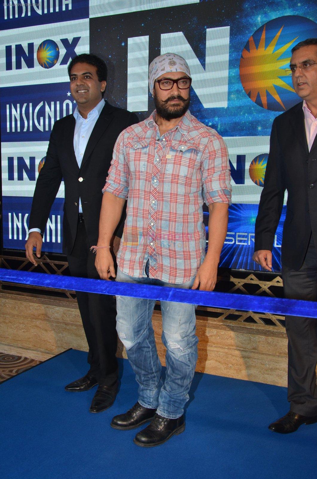 Aamir Khan At Launch Of New Inox Cinema on 30th Nov 2016