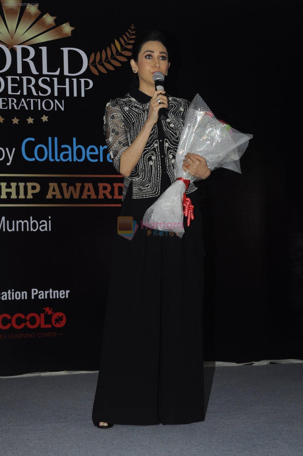 Karisma Kapoor at India Leadership awards on 30th Nov 2016