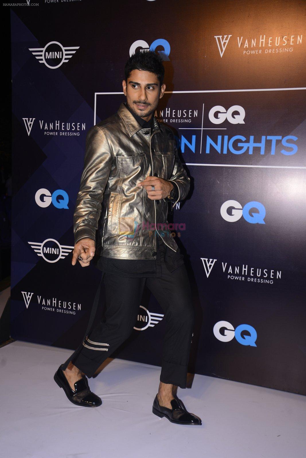 Prateik Babbar at GQ fashion nights on 3rd Dec 2016
