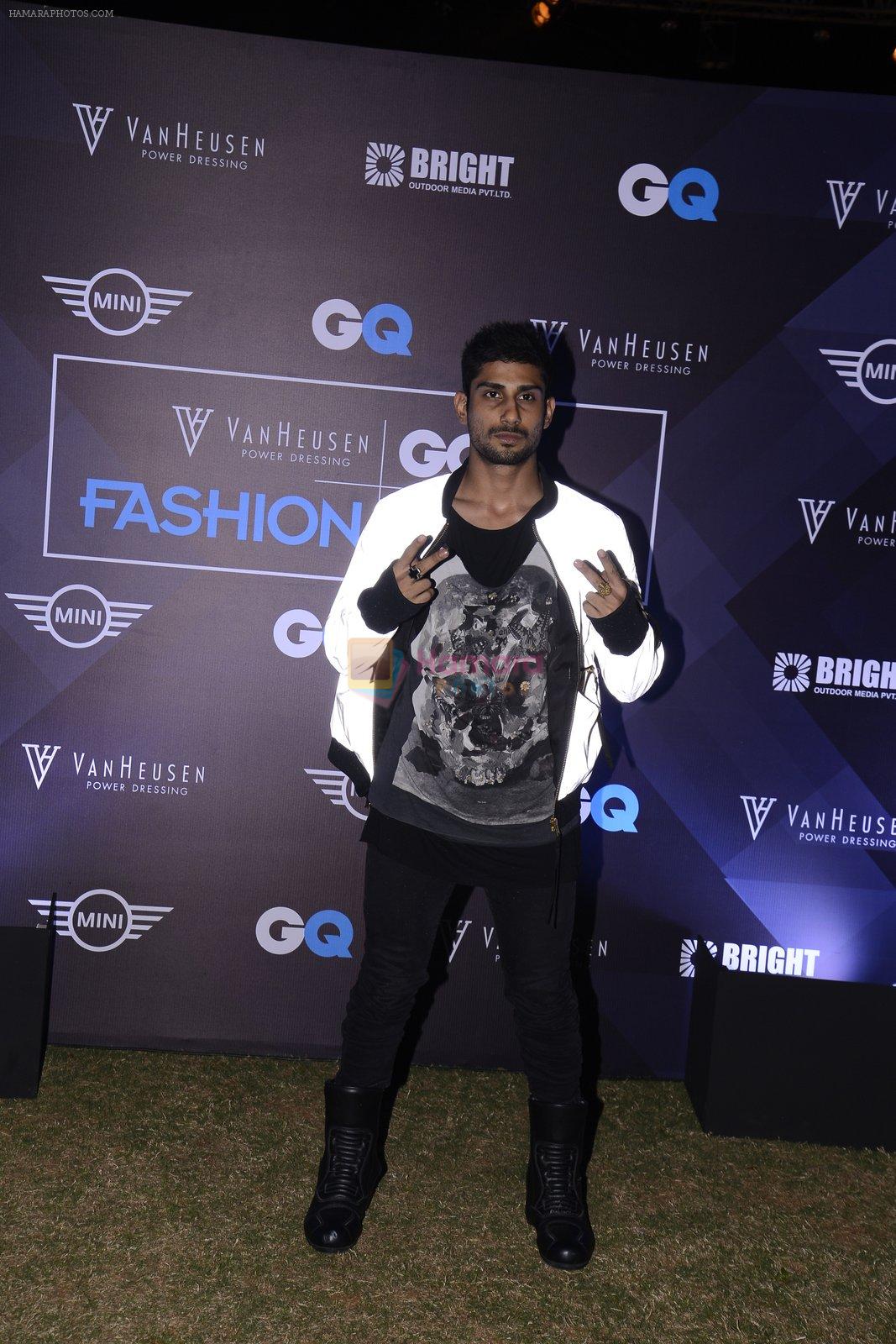 Prateik Babbar at GQ Fashion Night on 4th Dec 2016