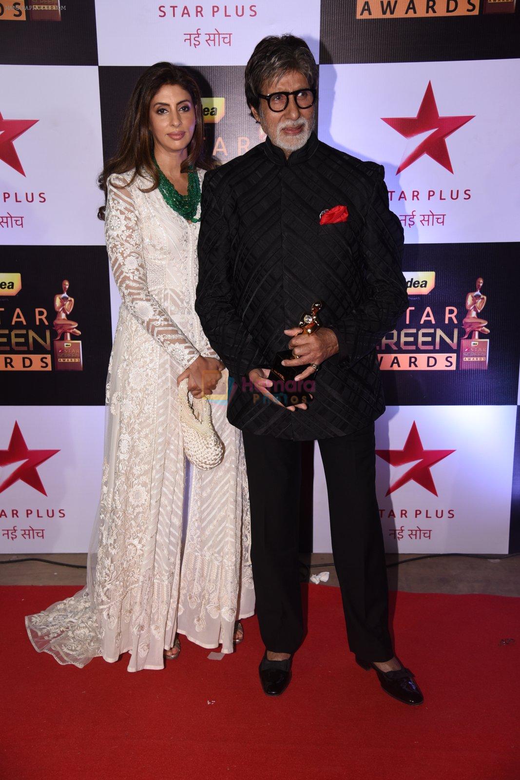 Amitabh Bachchan at 22nd Star Screen Awards 2016 on 4th Dec 2016
