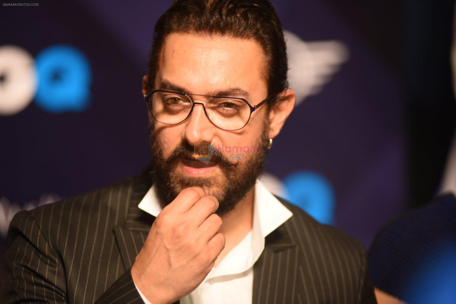 Aamir Khan at GQ Fashion Night on 4th Dec 2016