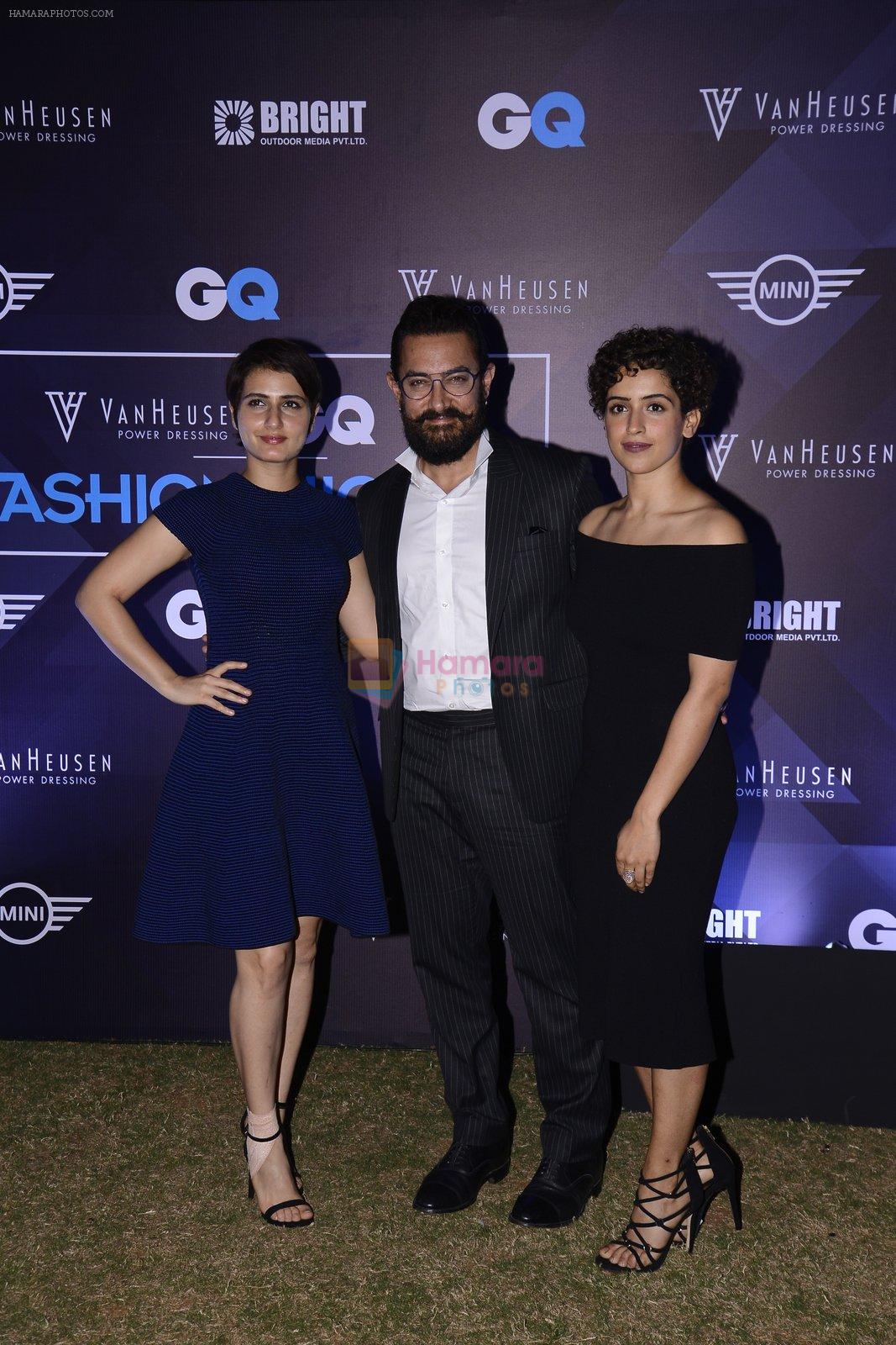 Aamir Khan at GQ Fashion Night on 4th Dec 2016