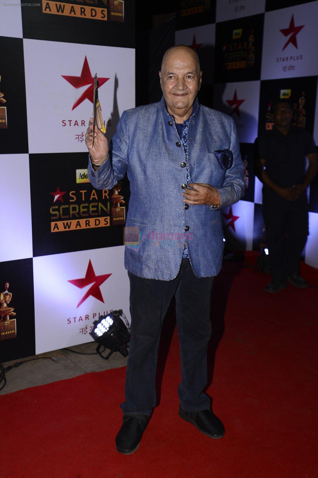 Prem Chopra at 22nd Star Screen Awards 2016 on 4th Dec 2016