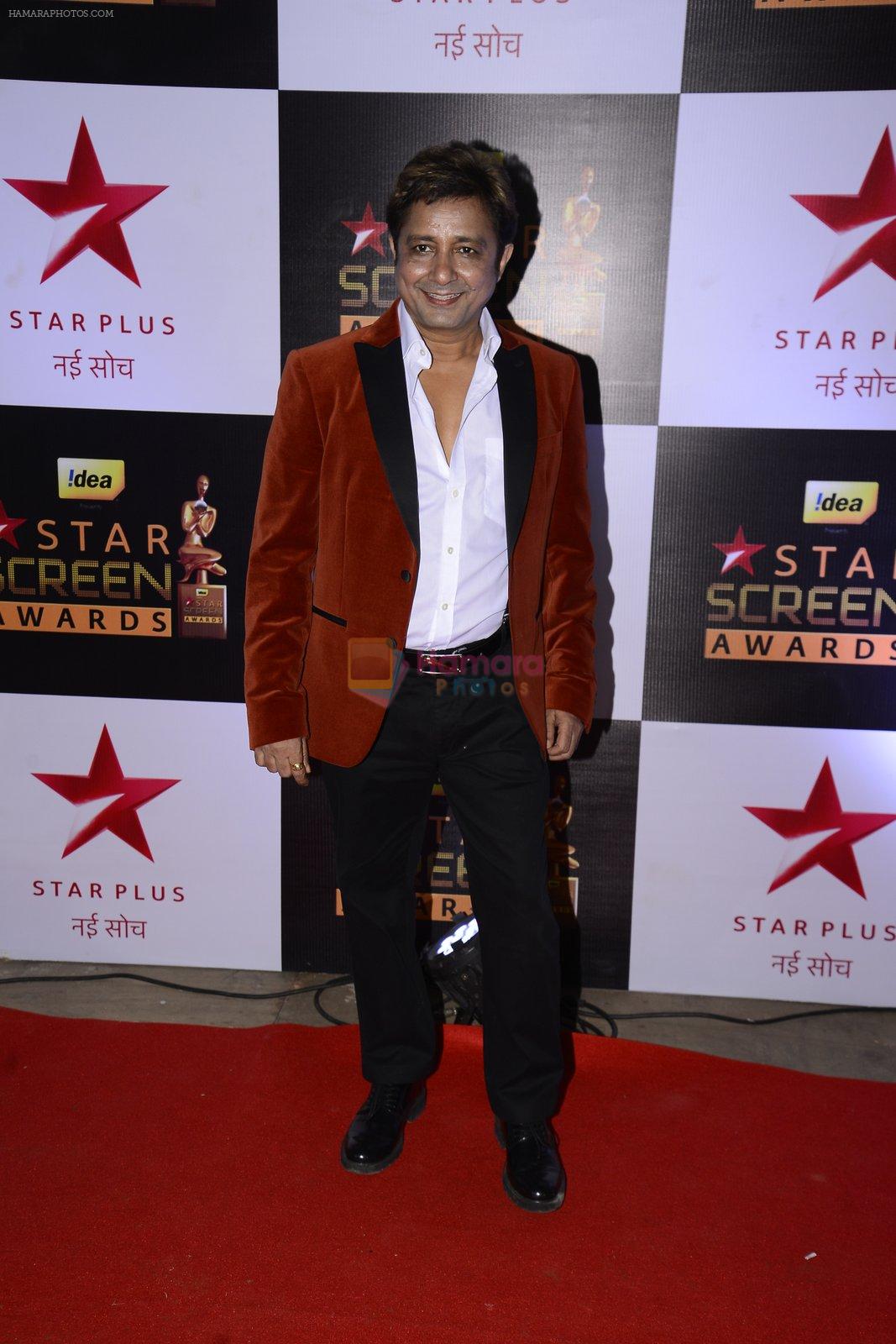 Sukhwinder Singh at 22nd Star Screen Awards 2016 on 4th Dec 2016