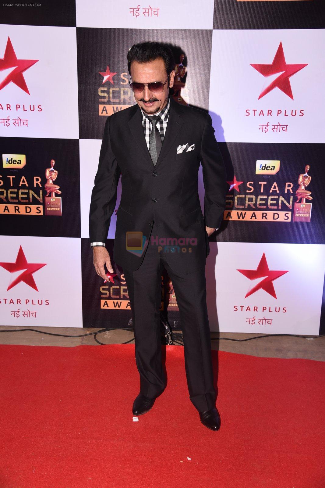 Gulshan Grover at 22nd Star Screen Awards 2016 on 4th Dec 2016