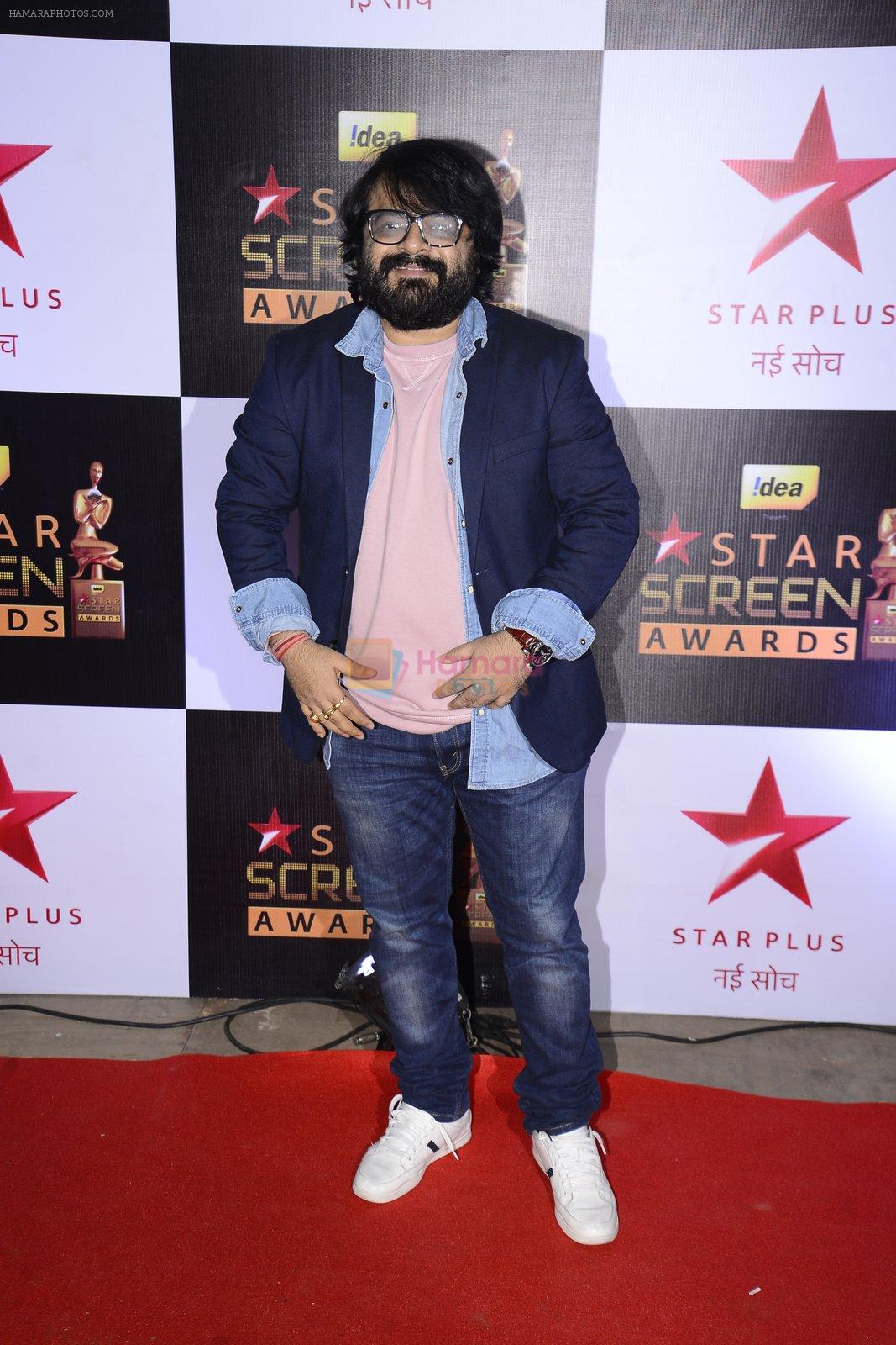 Pritam Chakraborty at 22nd Star Screen Awards 2016 on 4th Dec 2016