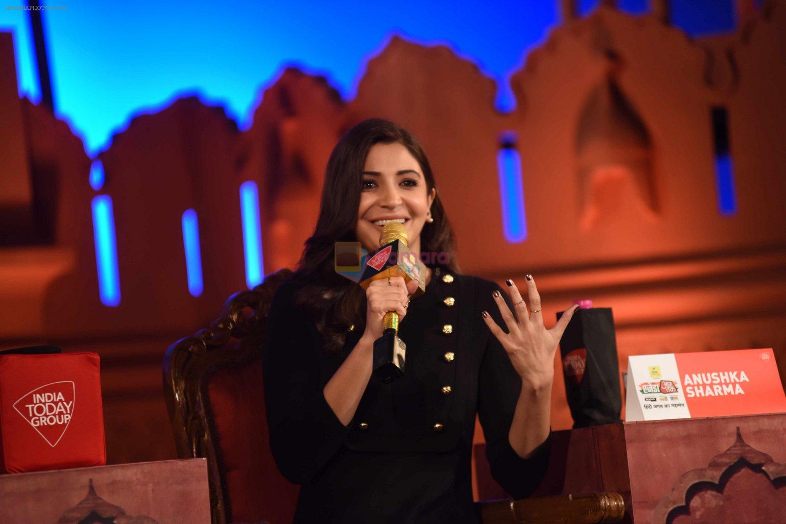 Anushka Sharma at Aaj Tak show on 6th Dec 2016