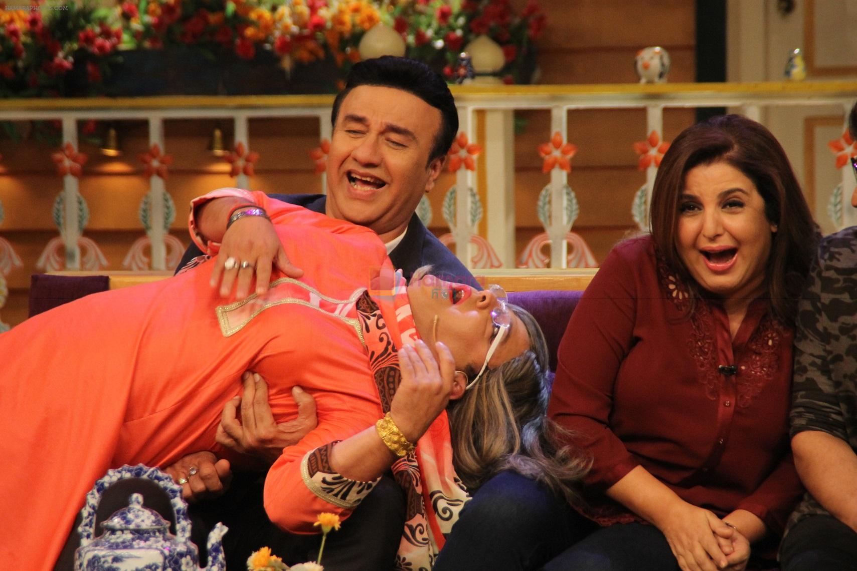 Farah Khan & Anu Malik on The Kapil Sharma Show on 7th Dec 2016