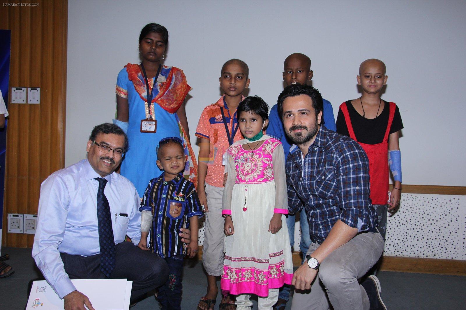 Emraan Hashmi at cancer awareness event at Tata Memorial on 14th Dec 2016