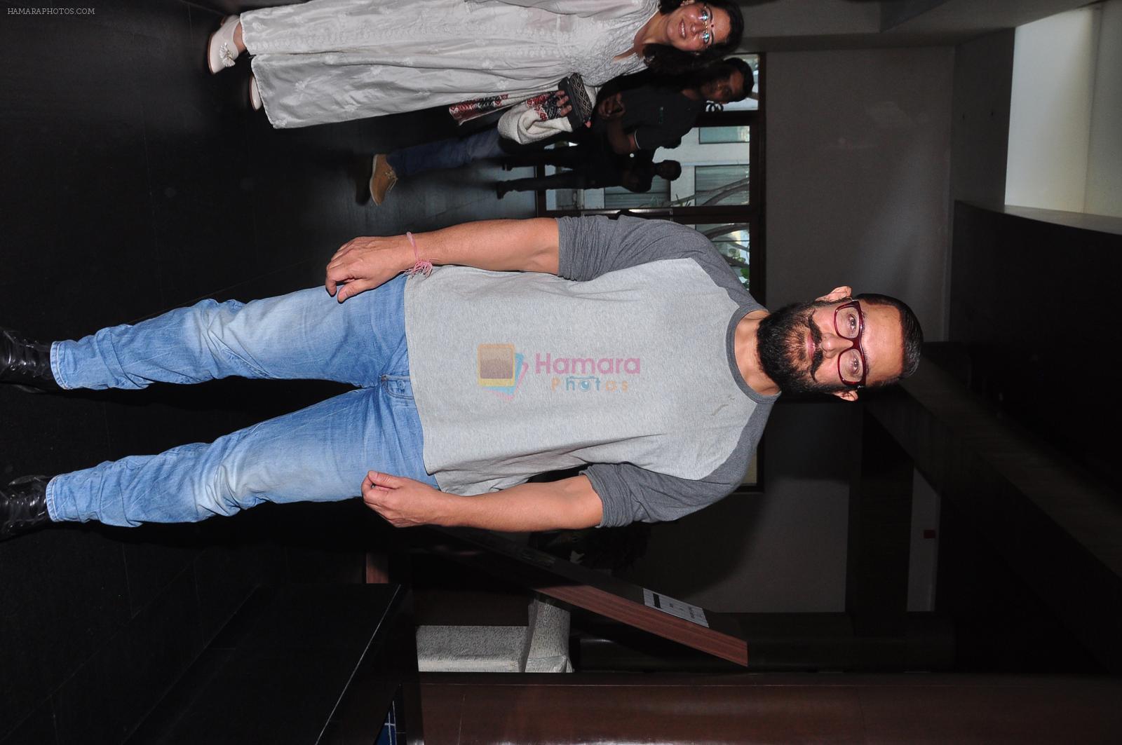 Aamir Khan at Dangal press meet in Hyderabad on 18th Dec