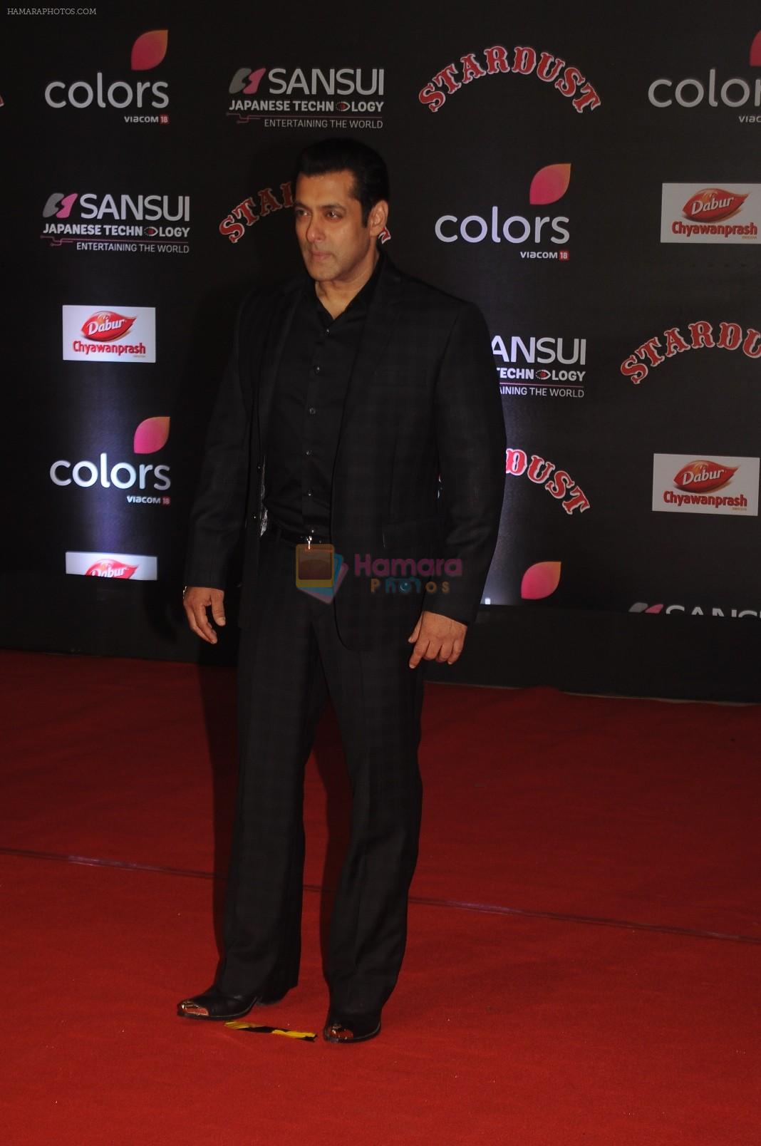 Salman Khan at Sansui COLORS Stardust Awards
