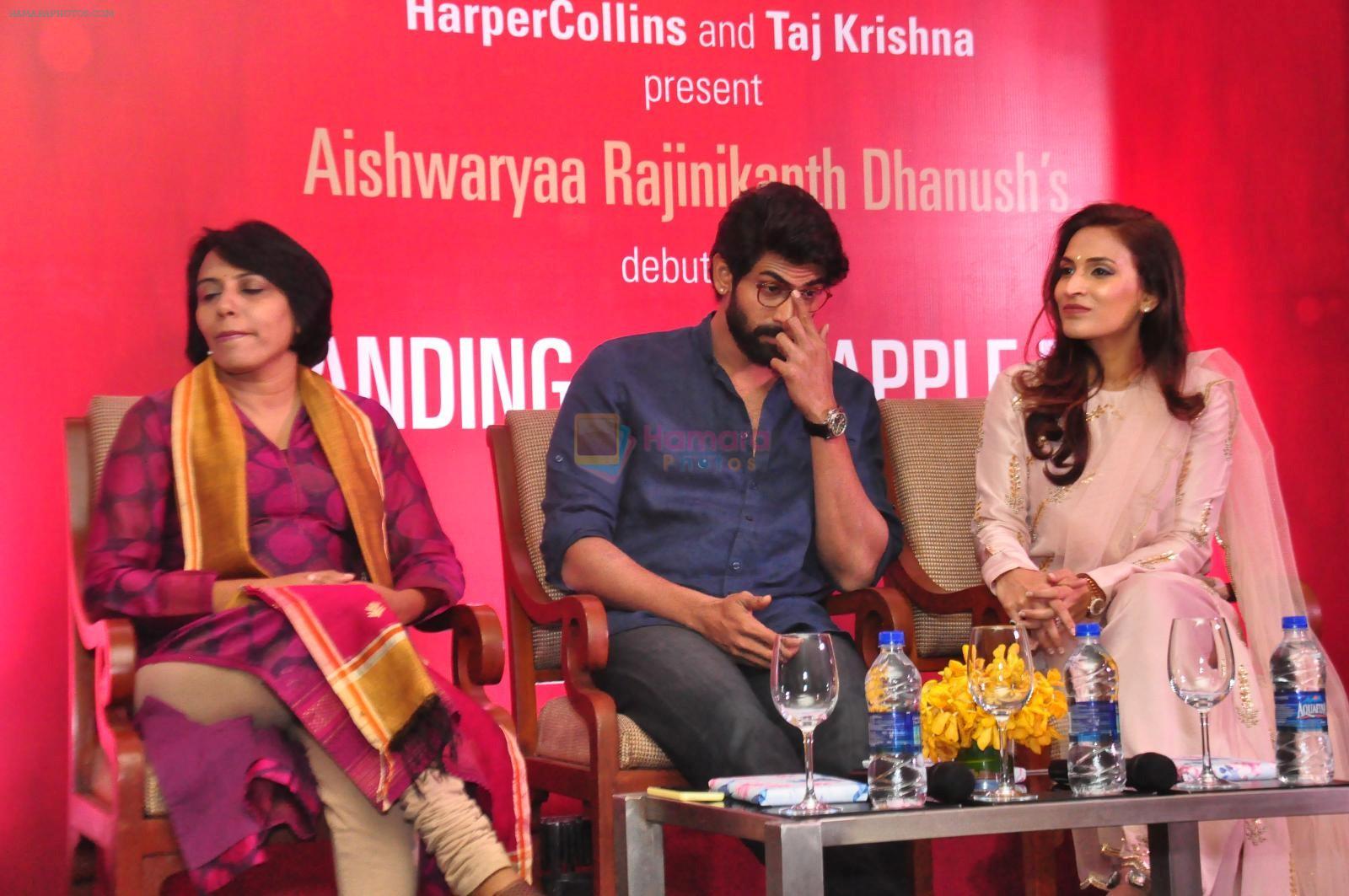 Rana Daggubati at the launch of Aishwarya R. Dhanush's book Standing On an apple box on 20th Dec 2016