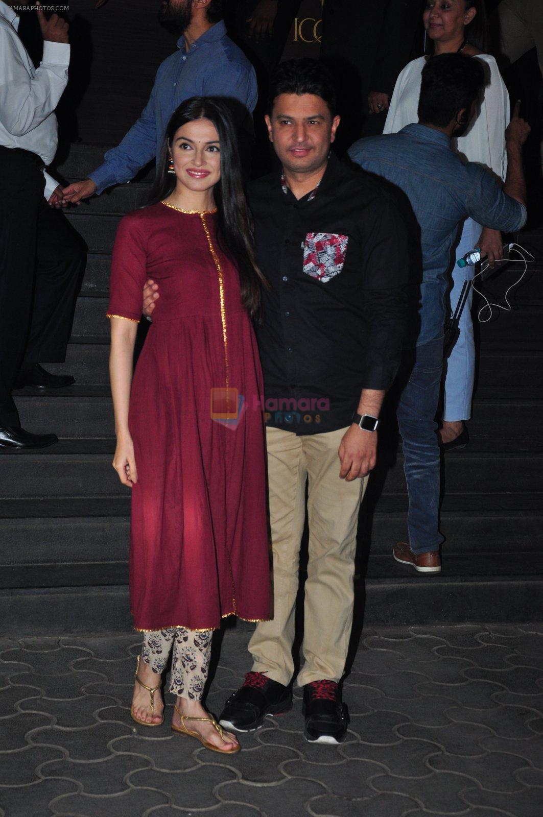 Divya Kumar, Bhushan Kumar at Dangal premiere on 22nd Dec 2016