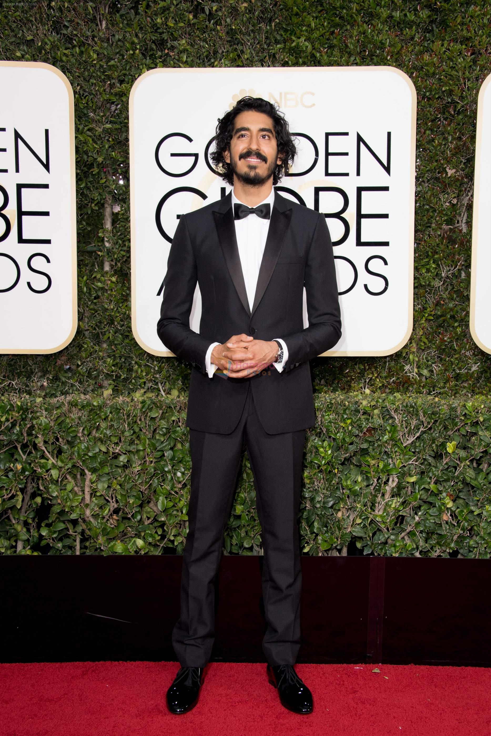 Dev Patel at 74th Golden Globe Awards on 8th Jan 2017