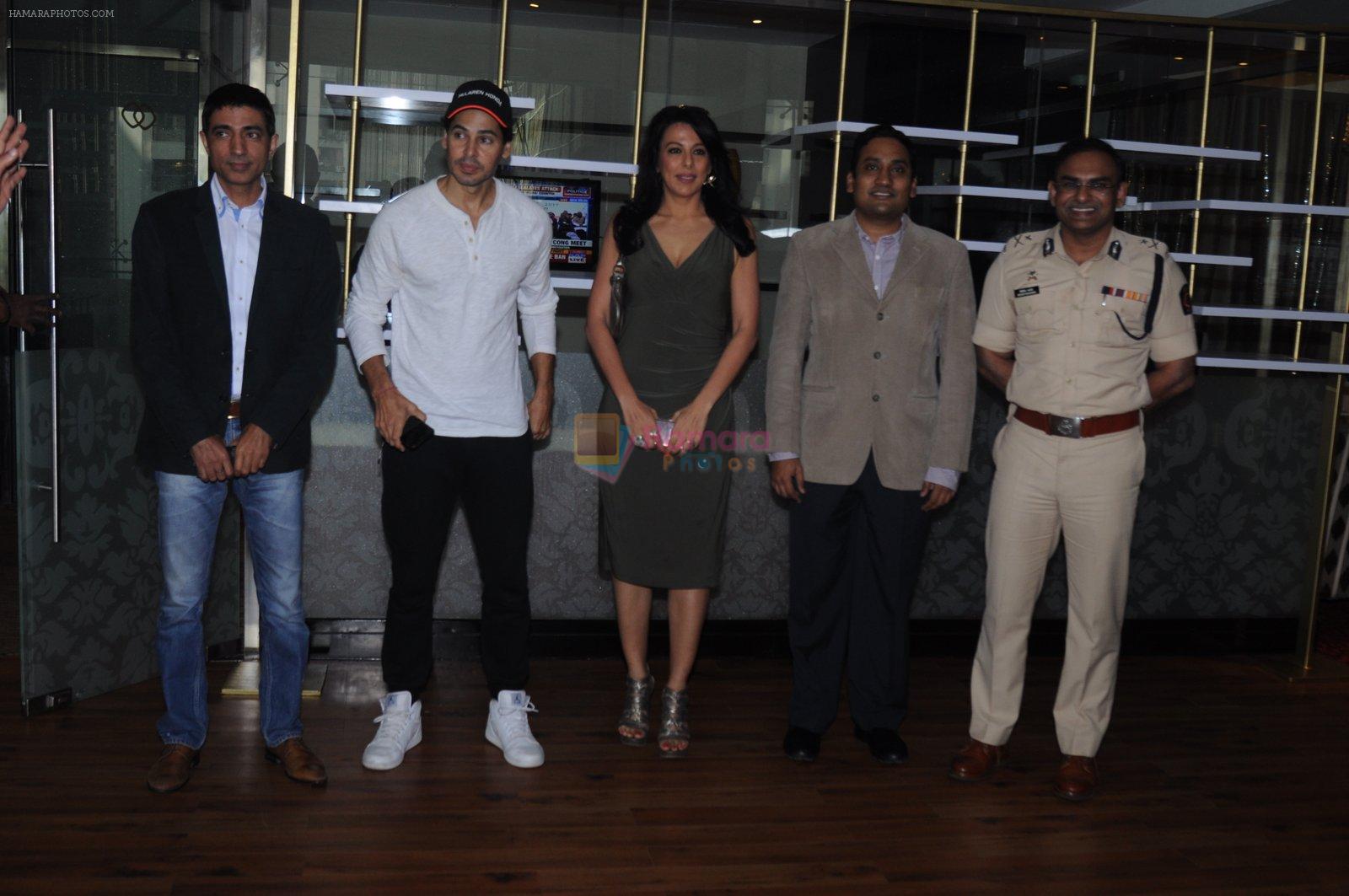 Dino Morea, Pooja Bedi at Road safety event on 11th Jan 2017