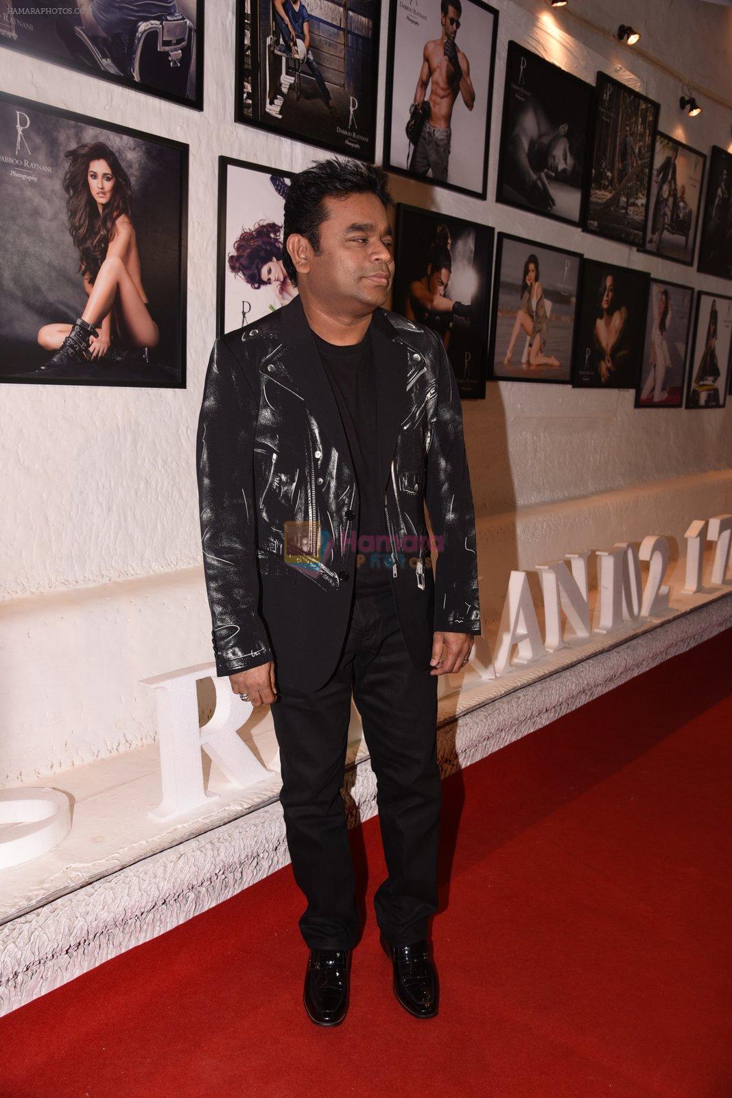 A R Rahman at Dabboo Ratnani calendar launch in Mumbai on 11th Jan 2017