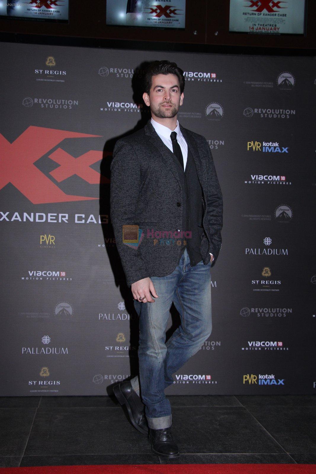 Neil Mukesh at XXX Premiere on 12th Jan 2017