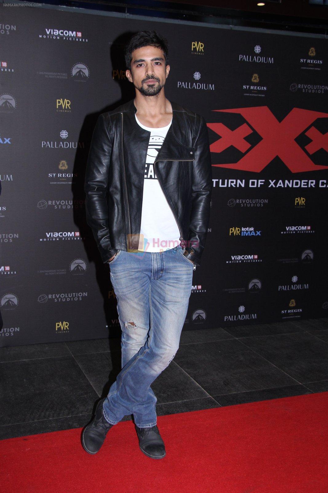 Saqib Saleem at XXX Premiere on 12th Jan 2017