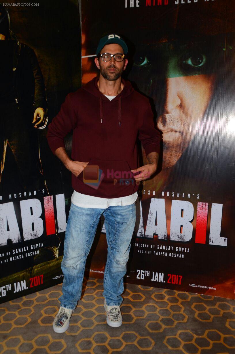 Hrithik Roshan promote Kaabil on 17th Jan 2017