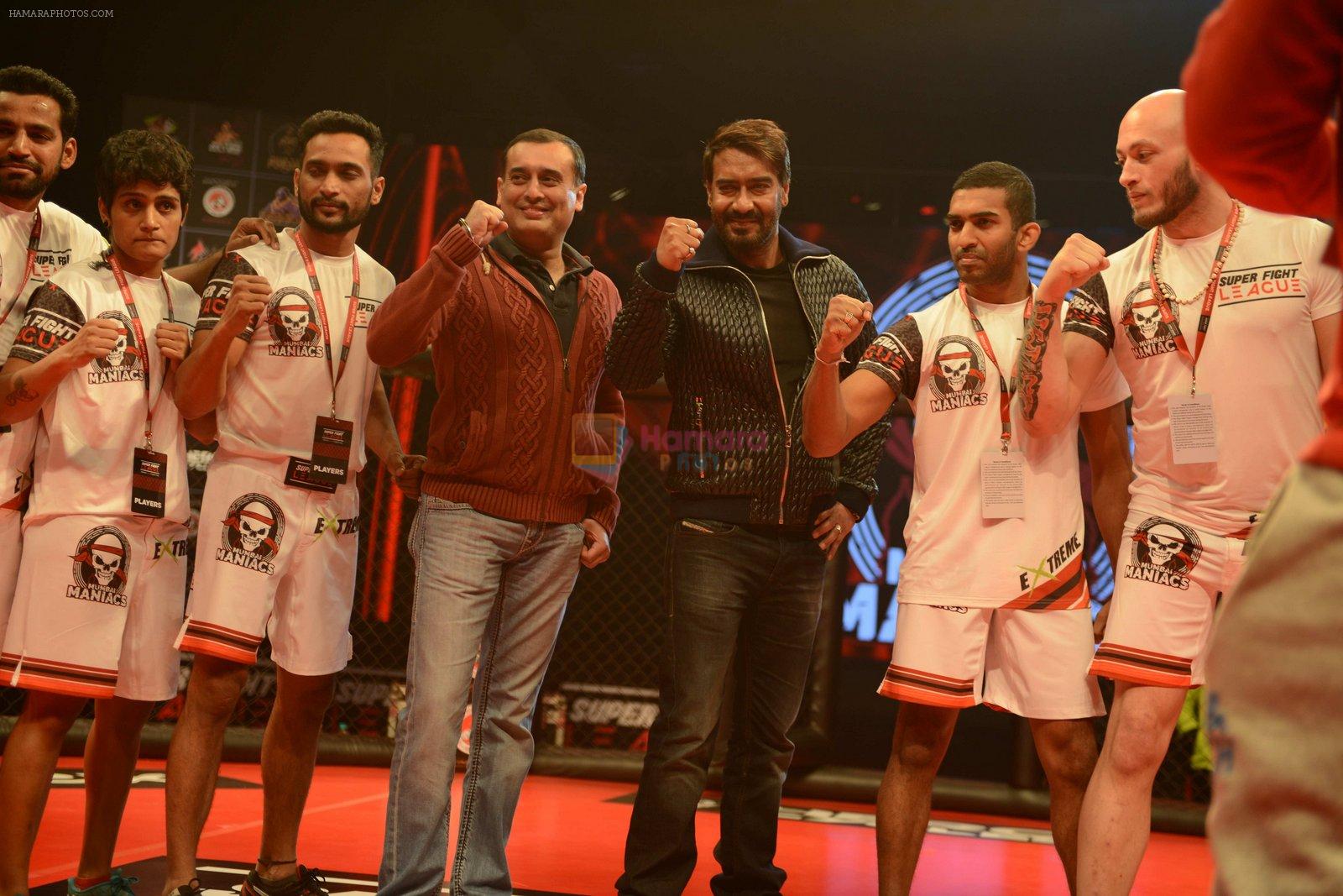 Ajay Devgan at Super Fight league press meet on 19th Jan 2017