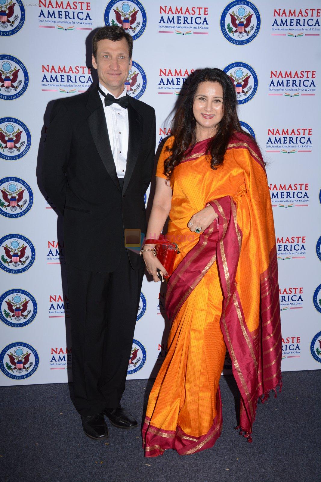 Poonam Dhillon at Namaste America for Donald Trump swearing ceremony on 20th Jan 2017
