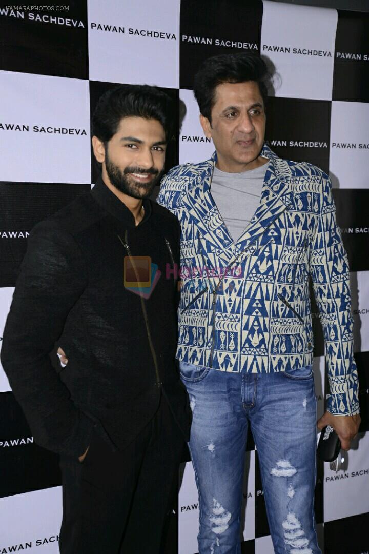 Taaha Shah for designer Pawan Sachdeva