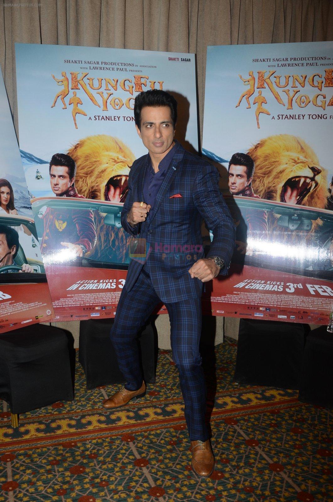 Sonu Sood at Kungfu Yoga interview on 25th Jan 2017