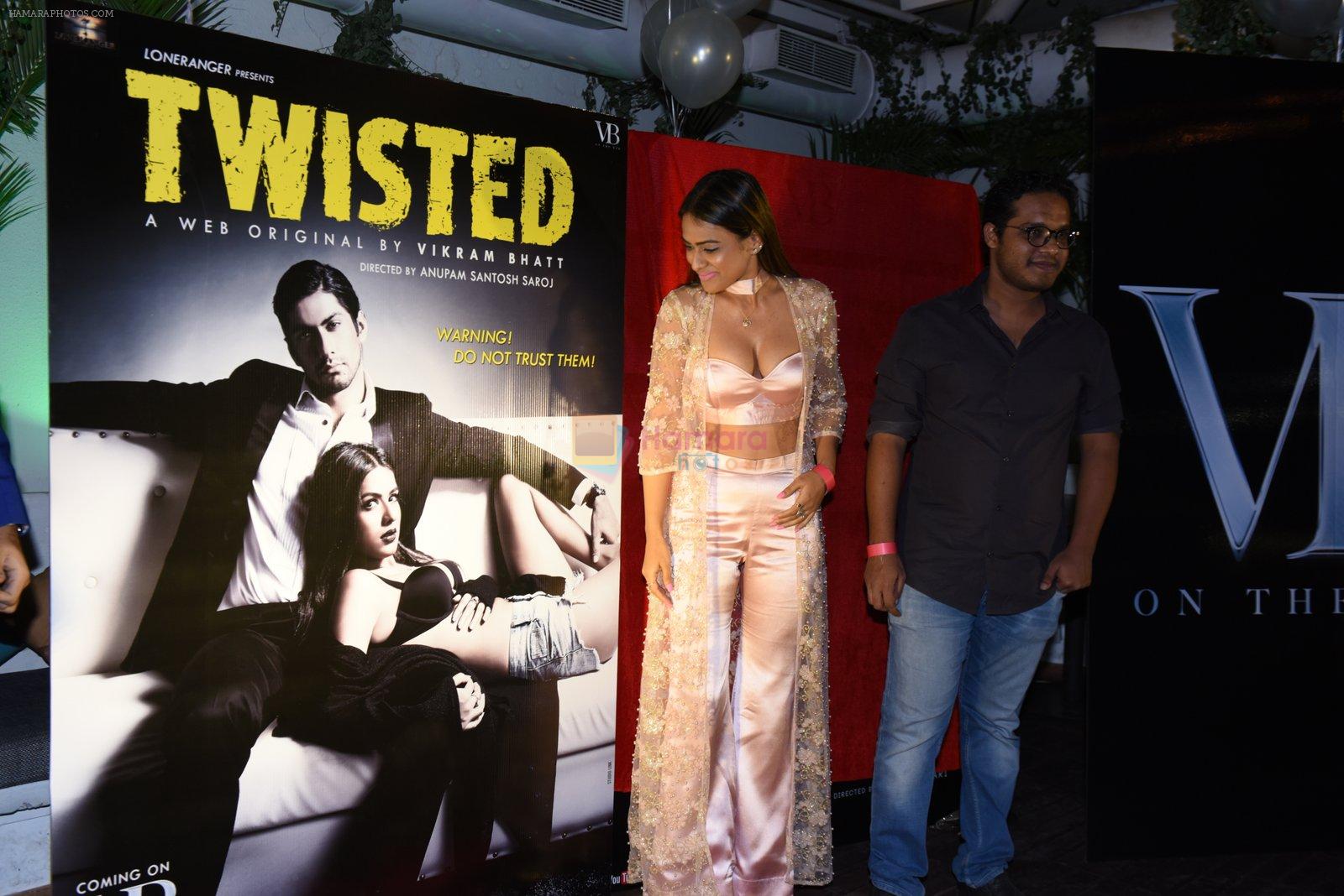 Nia Sharma at the Launch Of Vikram Bhatt 's Web series Twisted on 28th Jan 2017