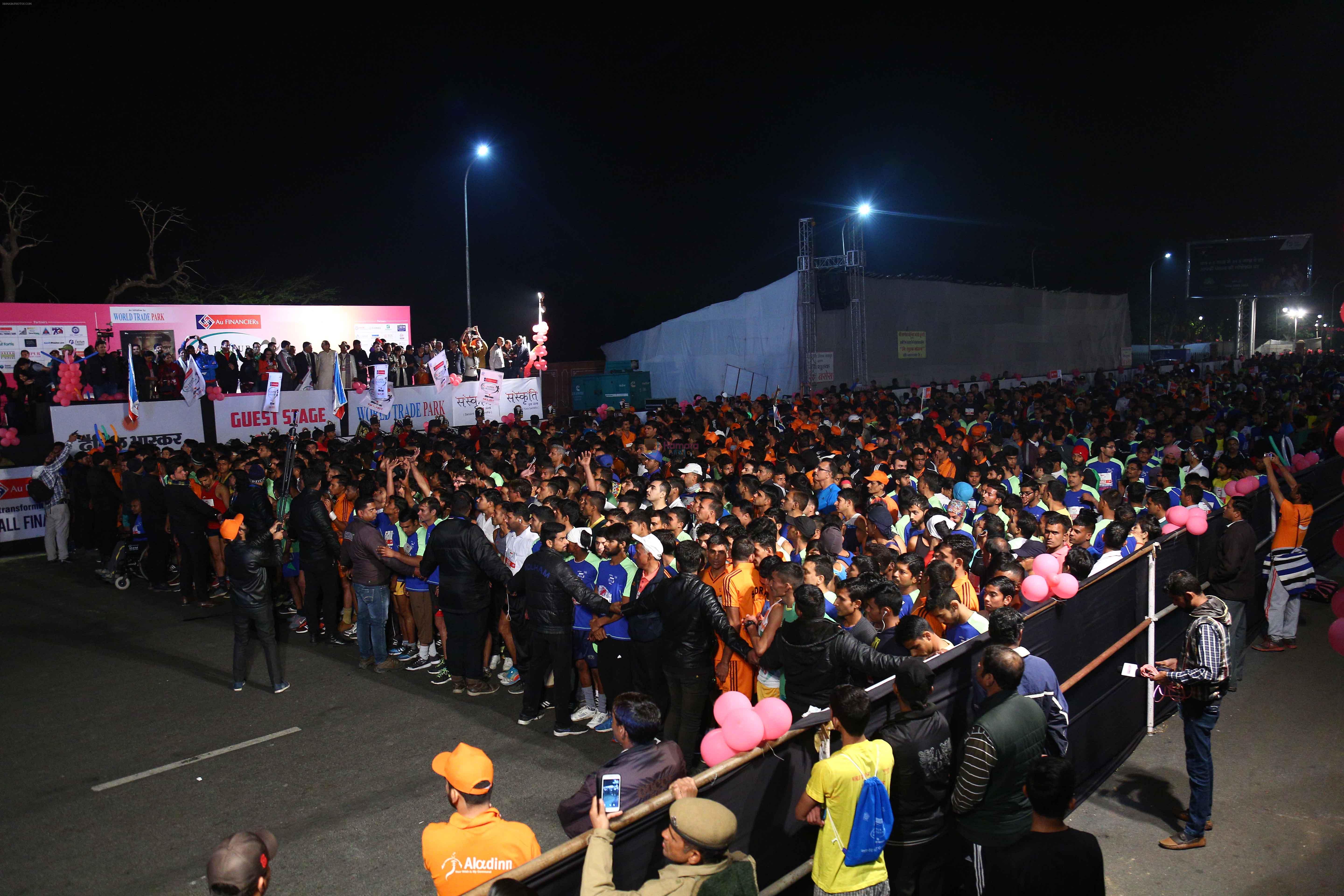 The AU JAIPUR Marathon, Rajasthan's Biggest Mass Event on 7th Feb 2017